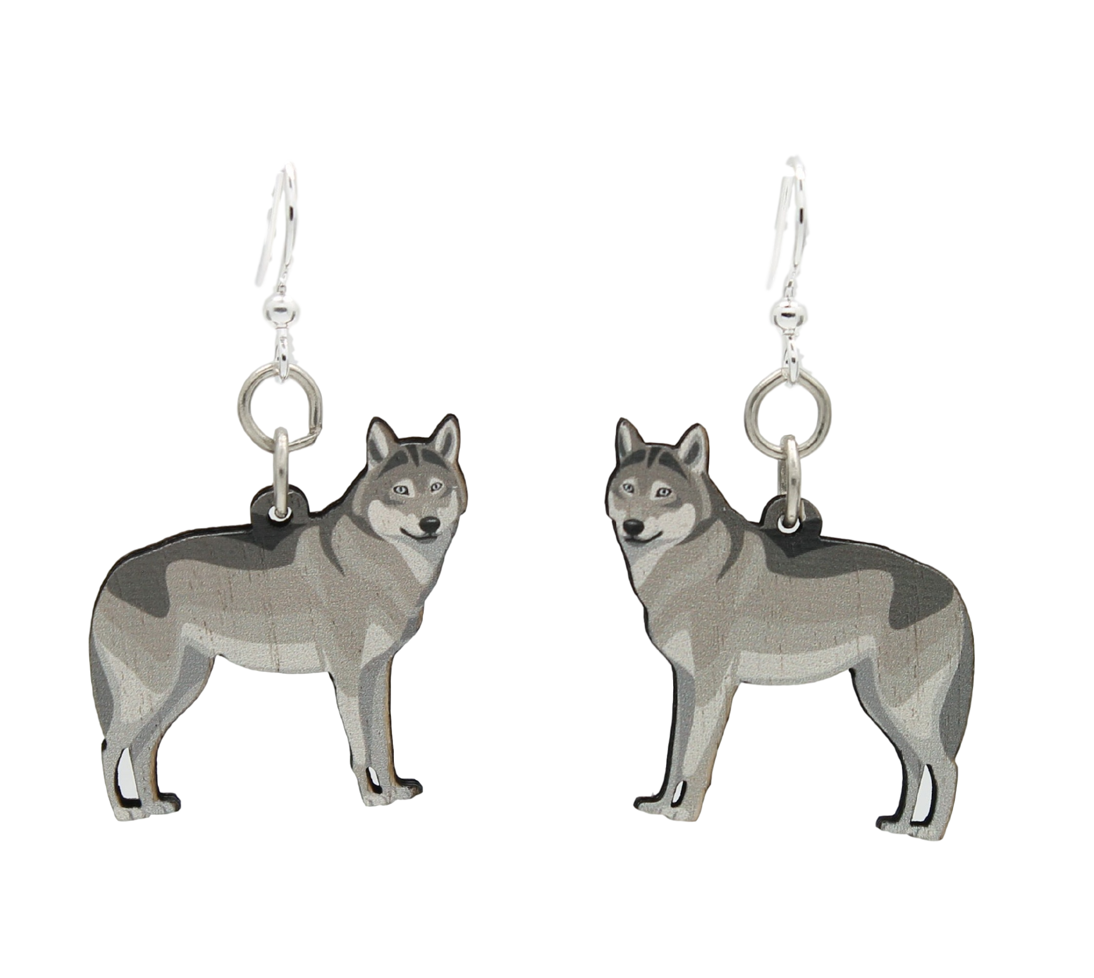 Pet Lover’s Wooden Earrings – Wear Your Love Proudly!