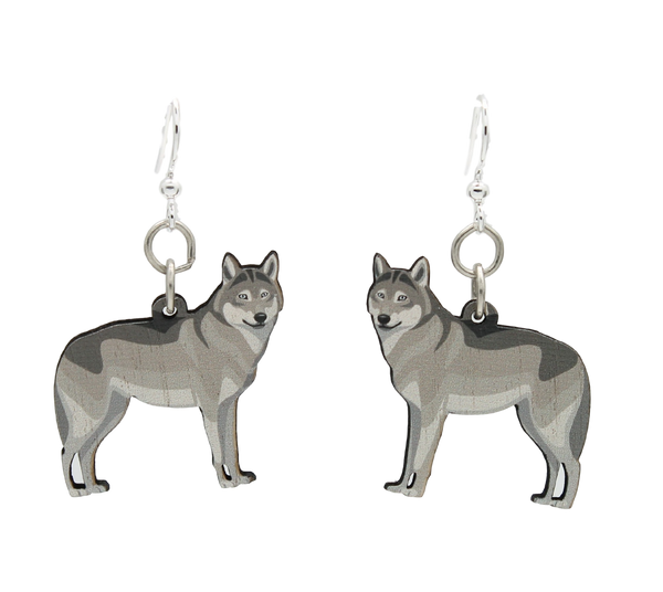 Pet Lover’s Wooden Earrings – Wear Your Love Proudly!