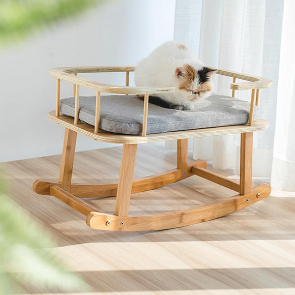 INSTACHEW Rockaby Pet Bed – Rock, Relax, and Snooze in Style!