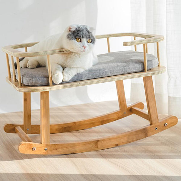 INSTACHEW Rockaby Pet Bed – Rock, Relax, and Snooze in Style!