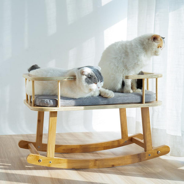 INSTACHEW Rockaby Pet Bed – Rock, Relax, and Snooze in Style!