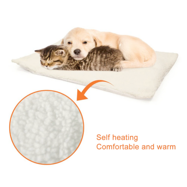 Cozy Comfort with the Non-Electrical Self-Warming Pet Mat!