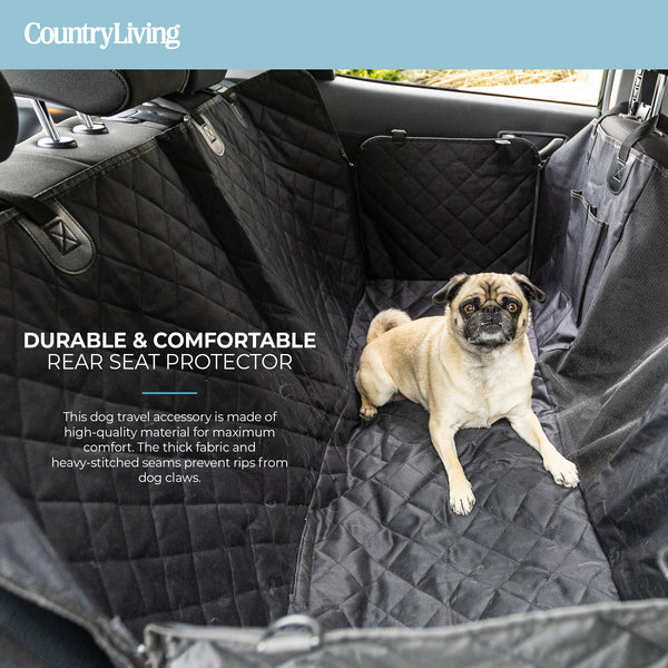 Dog-Proof Your Ride: Silver Paw/Country Living Car Backseat Hammock Cover