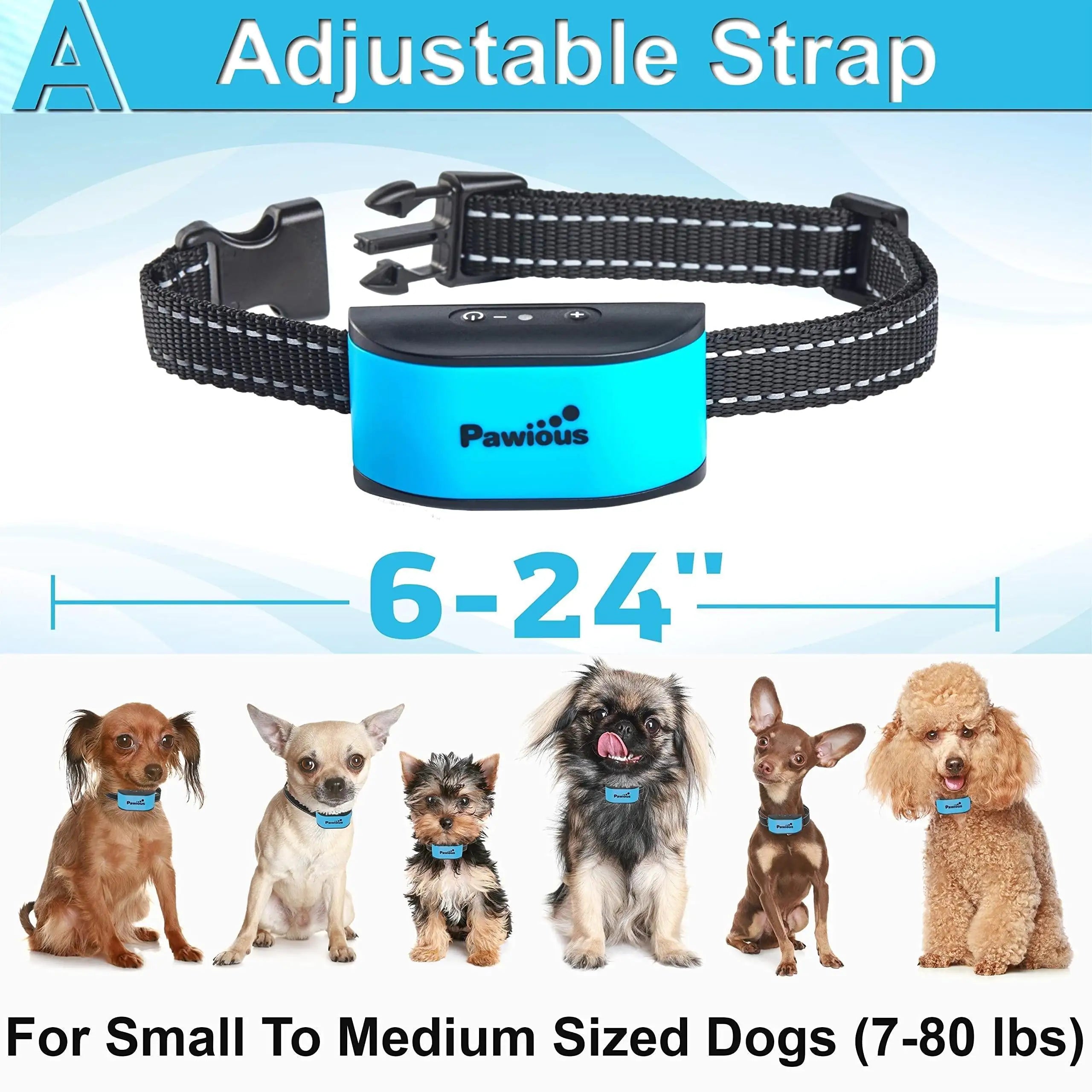 No Shock Bark Collar: Gentle, Safe, & Stylish! 🐾✨