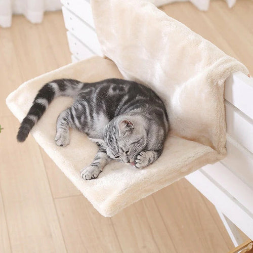 The Cat’s Cloud Hammock – Where Naps Go Next Level!