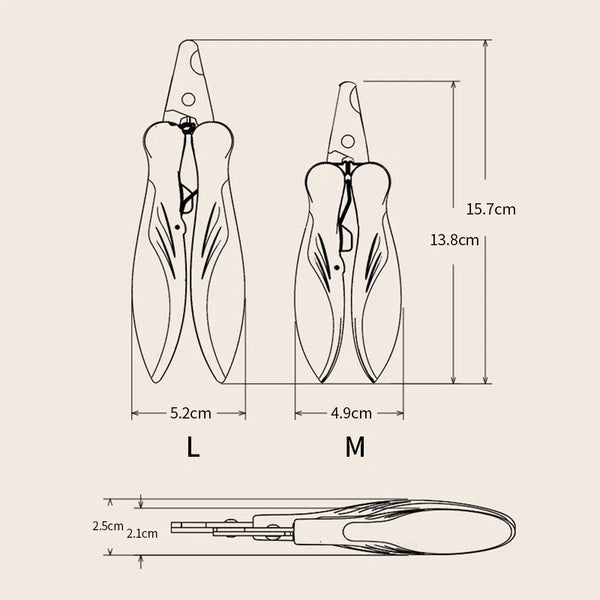 Stainless Steel Pet Clipper – Groom Like a Pro, Right at Home!