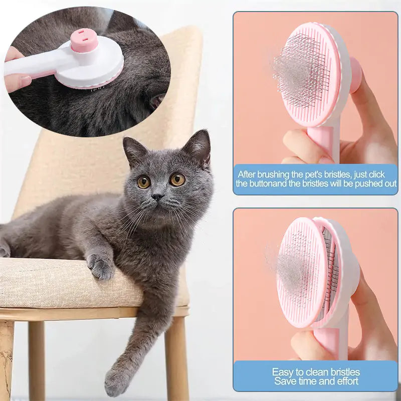 Pet Brush – Tame the Fur, Rule the Clean!