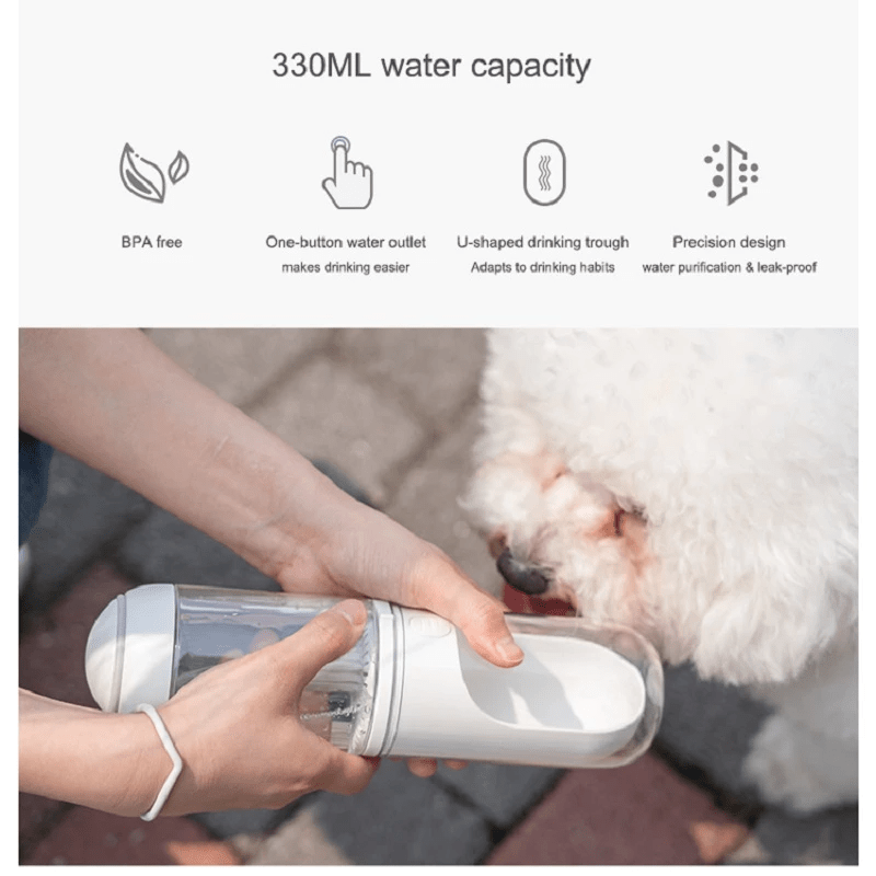 Adventure - Ready Travel Pet Water Dispenser – Hydration with a Dash of Pizzazz! - Animal Minds