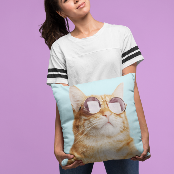 Purr-sonalized Indoor Pillow – Make Your Room Roar with Style!