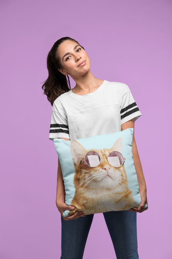 Purr-sonalized Indoor Pillow – Make Your Room Roar with Style!