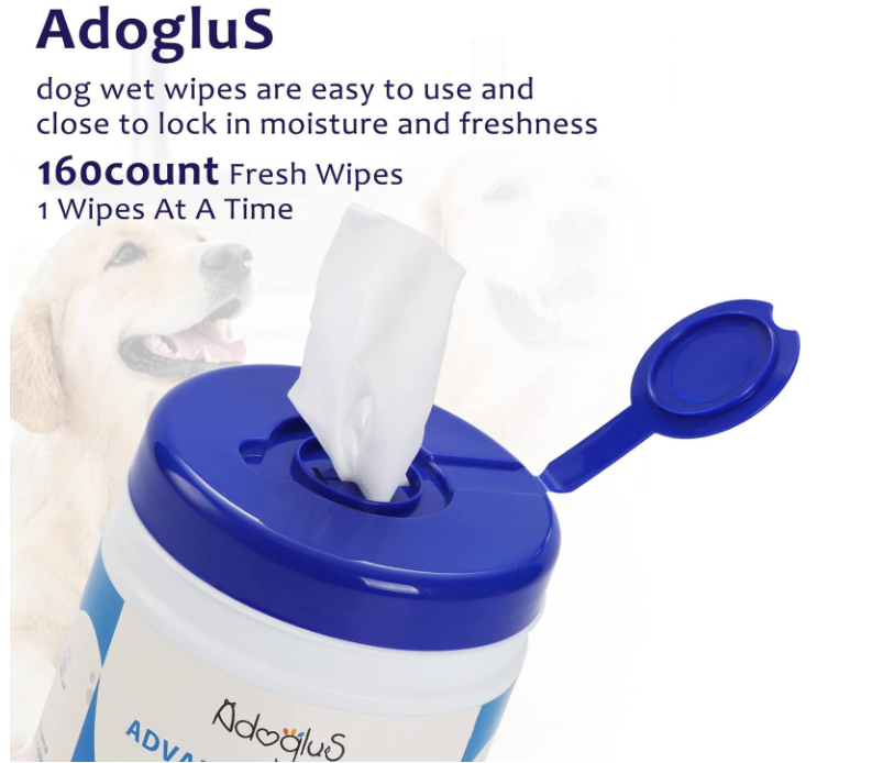 AdogluS All-Purpose Pet Wipes – From Head to Tush, We've Got Your Pet Covered! 🐾