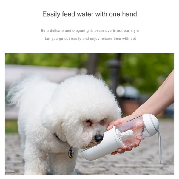 Adventure-Ready Travel Pet Water Dispenser – Hydration with a Dash of Pizzazz!