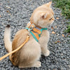 Purr-fectly Secure: Reflective Cat Harness & Leash Set