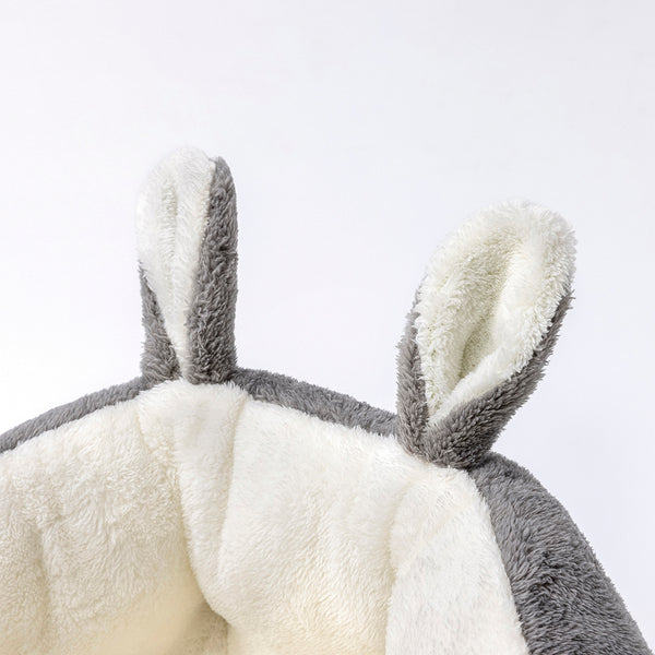 Hop Into Luxury: Bunny Ear Design Pet Bed