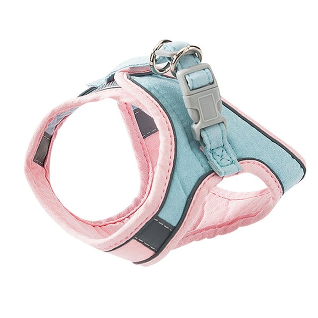 Purr-fectly Secure: Reflective Cat Harness & Leash Set