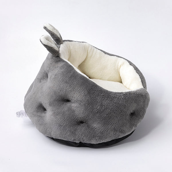 Hop Into Luxury: Bunny Ear Design Pet Bed