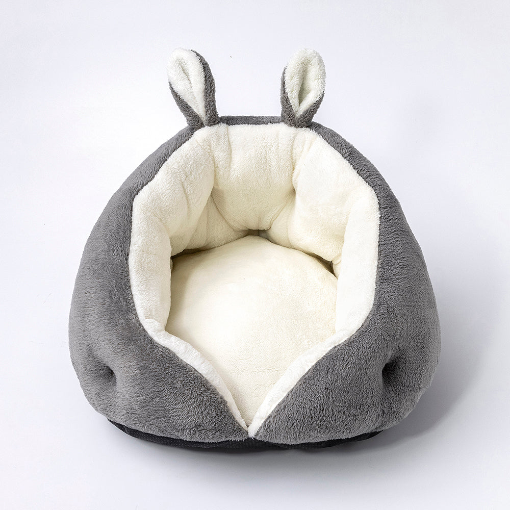 Hop Into Luxury: Bunny Ear Design Pet Bed