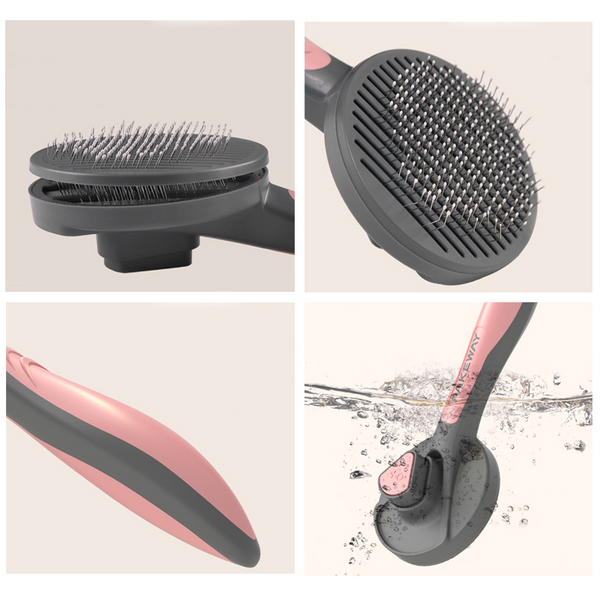 Self-Cleaning Grooming Brush – The Ultimate Tool for Fur-tastic Grooming!