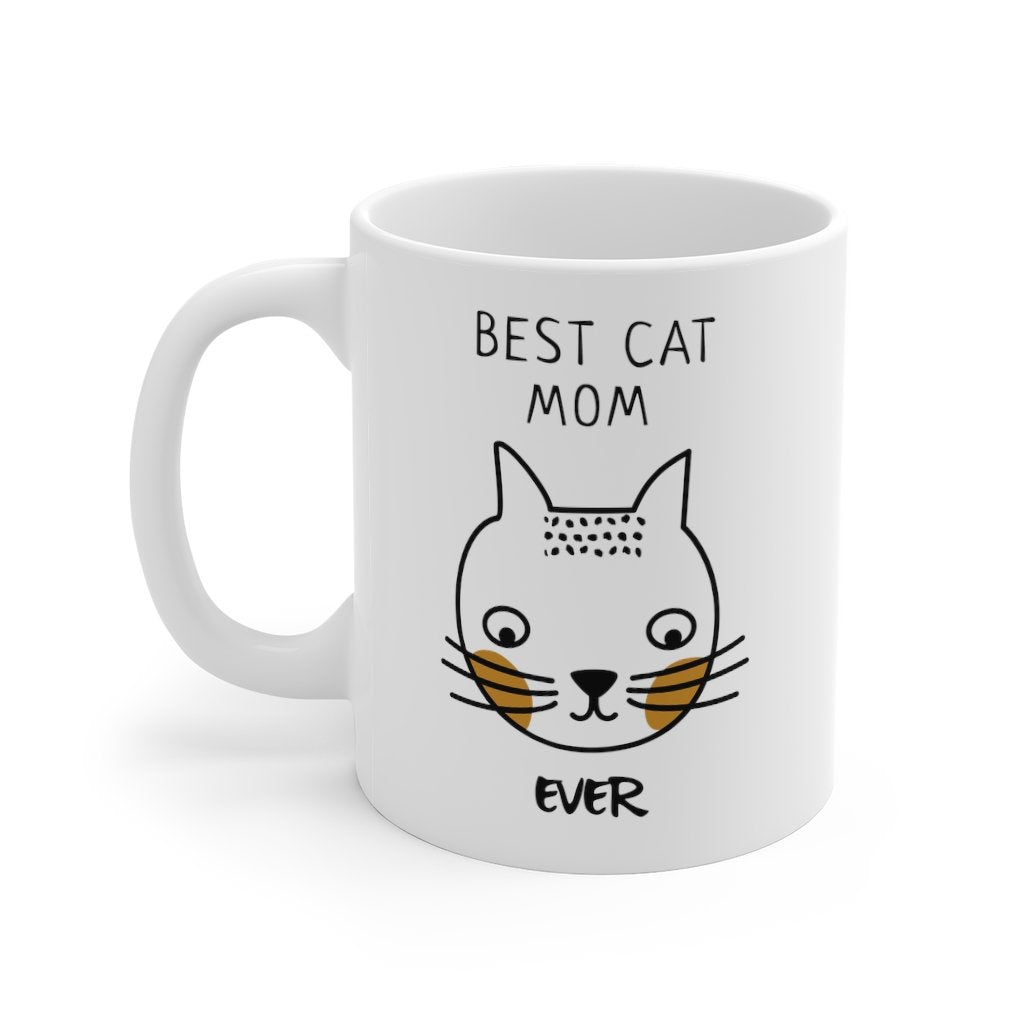 Best Cat Mom Ever Mug: For the Purr-fect Sip!