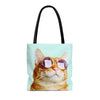 "Cat is Always Right" Tote Bag – Purr-fectly Practical & Stylish!