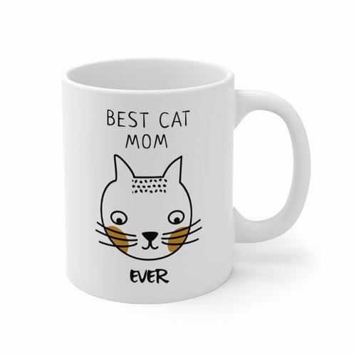 Best Cat Mom Ever Mug: For the Purr-fect Sip!