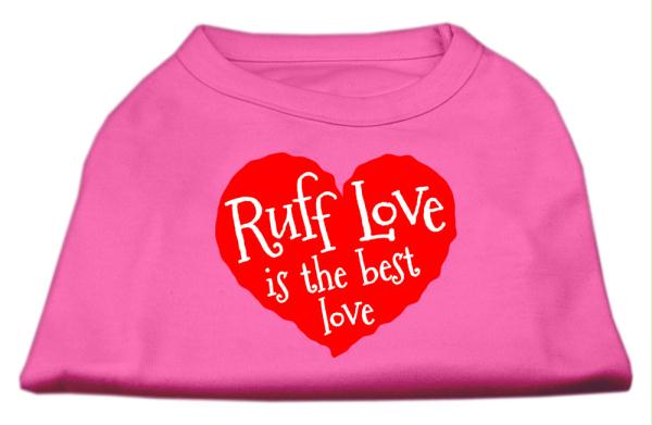 Ruff Love Screen Print Shirt – Wear Your Heart on Your Fur!