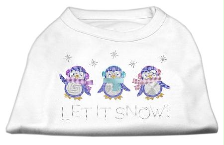 Let It Snow Penguins Rhinestone Shirt – Sparkle Through the Snow!