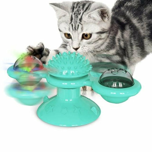 Cats Whirling LED Balls – Spin, Bat, Pounce!